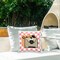 Take The Shot Retro Camera Outdoor Printed Pillow Design by Jen Bucheli, 18 x 7 x 18
